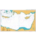 British Admiralty Nautical Chart 183 Ra's at Tin to Iskenderun