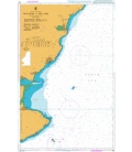 British Admiralty Nautical Chart 190 Montrose to Fife Ness including the Isle of May
