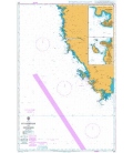 British Admiralty Nautical Chart 201 Rt Kamenjak to Novigrad