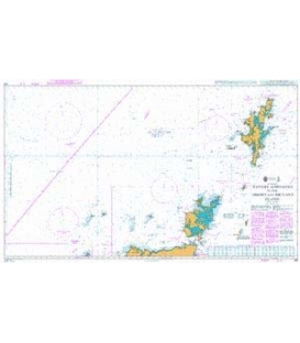British Admiralty Nautical Chart 219 Western Approaches to the Orkney and Shetland Islands