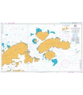 British Admiralty Nautical Chart 225 Joinville Island to Cape Ducorps and Church Point