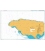 British Admiralty Nautical Chart 256 Western Approaches to Jamaica