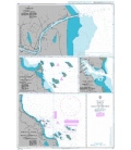 British Admiralty Nautical Chart 374 Ports in the Gulf of Mexico