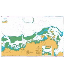 British Admiralty Nautical Chart 387 Vatia Sewa to Viti Levu Bay