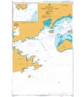 British Admiralty Nautical Chart 432 Approaches to Terminal da Ilha Guaiba