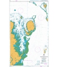 British Admiralty Nautical Chart 488 Makogai Channel to Nasilai Reef