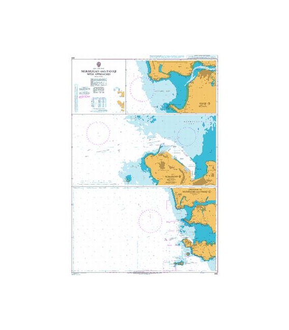 Mormugao and Panaji with Approaches 