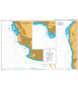 British Admiralty Nautical Chart 502 Harbours and Anchorages in Barbados