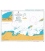 British Admiralty Nautical Chart 513 Isla de Roatan to Puerto Cortes
