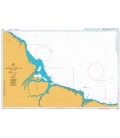 British Admiralty Nautical Chart 520 Cayenne to Sao Luis