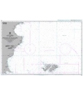 British Admiralty Nautical Chart 558 Isla Leones to Estrecho de Magallanes including the Falkland Islands