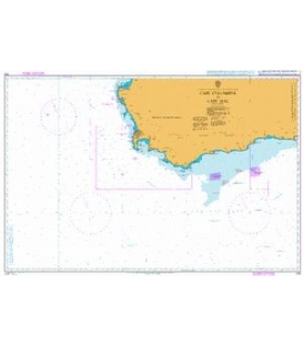 British Admiralty Nautical Chart 578 Cape Columbine to Cape Seal
