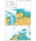 British Admiralty Nautical Chart 673 Ports and Anchorages in the Gulf of Kachchh