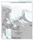 British Admiralty Nautical Chart 684 Mtwara and Mikindani Harbours