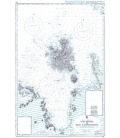 British Admiralty Nautical Chart 706 Iles Mitsio to Baie d'Ampasindava