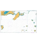British Admiralty Nautical Chart 751 Koro Island to Northern Lau Group