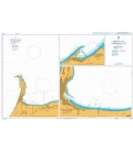 British Admiralty Nautical Chart 805 Ports in the Tyrrhenian Sea
