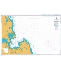 British Admiralty Nautical Chart 815 Approaches to Trincomalee