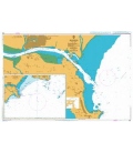 British Admiralty Nautical Chart 854 Approaches to Shantou