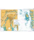 British Admiralty Nautical Chart 879 Southern Approaches to Stromstad