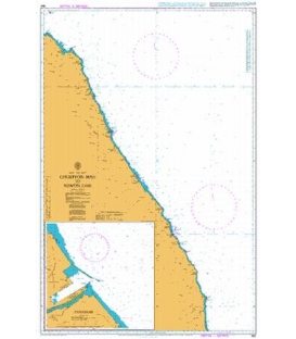 British Admiralty Nautical Chart 882 Chukpyon Man to Suwon Dan