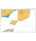 British Admiralty Nautical Chart 0886 Estrecho de la Bocayna and Approaches to Arrecife