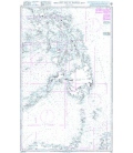 Britsh Admiralty Nautical Chart 943 Molucca Sea to Manila Bay