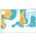 British Admiralty Nautical Chart 947 Approaches To Pelabuhan Labuan (Victoria Harbour)