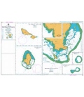 British Admiralty Nautical Chart 968 Islands and Reefs between Fiji, Samoa and Tonga