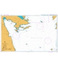 British Admiralty Nautical Chart 1031 Akra Gerakas to Nisos Kea