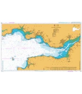 British Admiralty Nautical Chart 1179 Bristol Channel