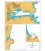 British Admiralty Nautical Chart 1210 Ports on the East Coast of Sardegna