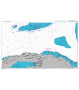 British Admiralty Nautical Chart 1217 Straits of Florida South Part