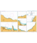 British Admiralty Nautical Chart 1279 Ordu, Trabzon, Rize and Hopa with Approaches