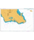 British Admiralty Nautical Chart 1378 Southern Part of Oahu