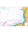 British Admiralty Nautical Chart 1423 Terschelling to Esbjerg