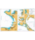 British Admiralty Nautical Chart 1426 Luka Mali Losinj and Ports and Harbours on the Coast of Istria