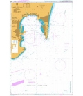 British Admiralty Nautical Chart 1448 Gibraltar Bay