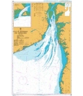 British Admiralty Nautical Chart 1486 Gulf of Khambhat and Approaches