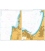 British Admiralty Nautical Chart 1585 Hefa (Haifa) and Approaches