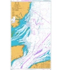 British Admiralty Nautical Chart 1610 Approaches to the Thames Estuary