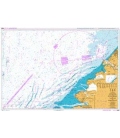 British Admiralty Nautical Chart 1630 West Hinder and Outer Gabbard to Vlissingen and Scheveningen