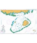 British Admiralty Nautical Chart1682 Beqa Passage and Lagoon