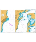 British Admiralty Nautical Chart 1694 Segunda Angostura to Punta Arenas