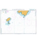 British Admiralty Nautical Chart 1702 Ibiza- Formentera and Southern Mallorca
