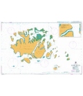 British Admiralty Nautical Chart 1714 Russell Islands