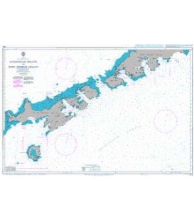 British Admiralty Nautical Chart 1776 Livingston Island to King George Island