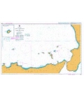 British Admiralty Nautical Chart 1976 Capo di Bonifati to Capo San Vito