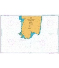 British Admiralty Nautical Chart 1990 Oristano to Arbatax including Golfo di Cagliari