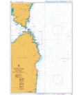 British Admiralty Nautical Chart 1992 Porto Vecchio to Arbatax including Bonifacio Strait